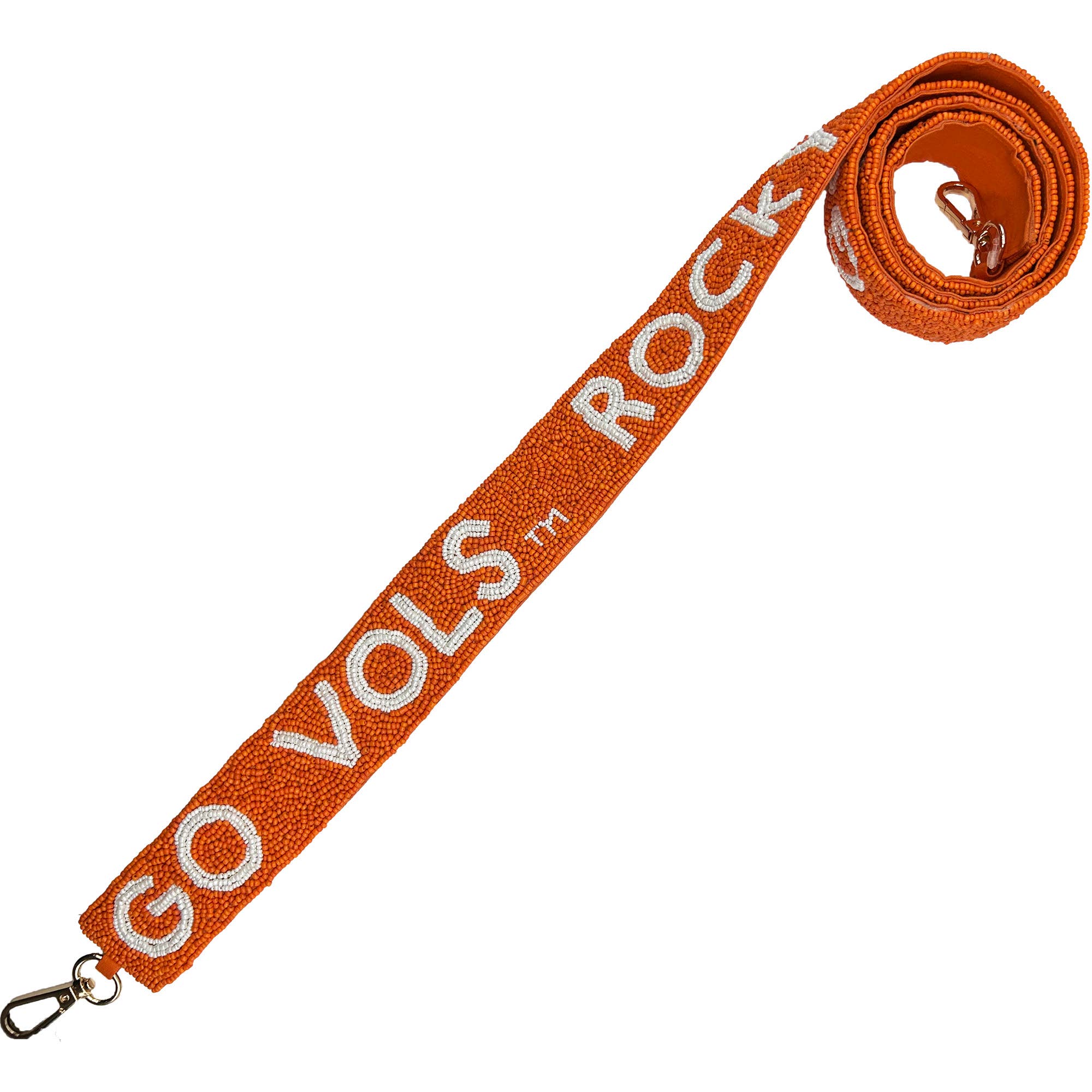 Beaded Purse Strap: Go Vols Rocky Top