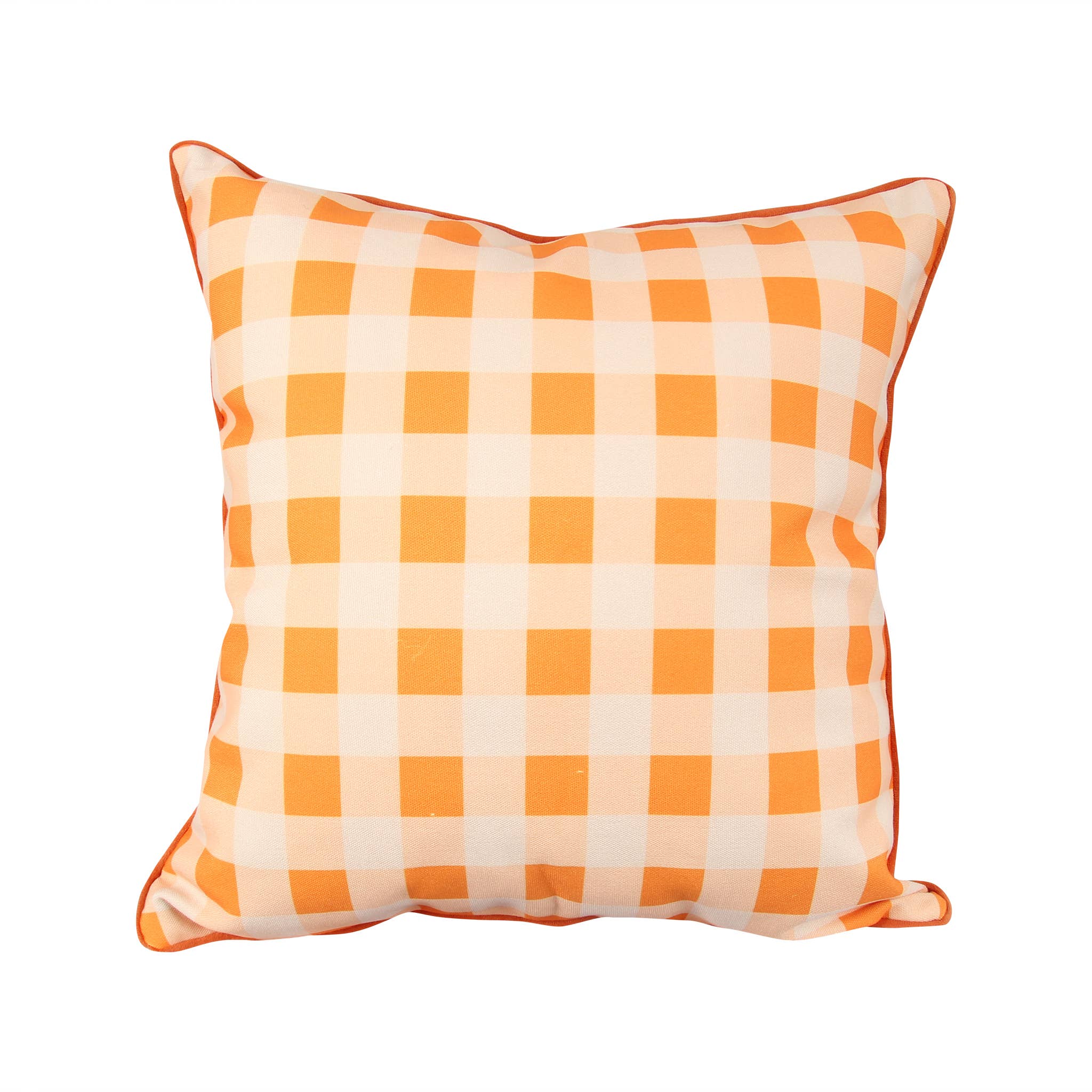 Bluetick Coonhound Tennessee Gingham Pillow