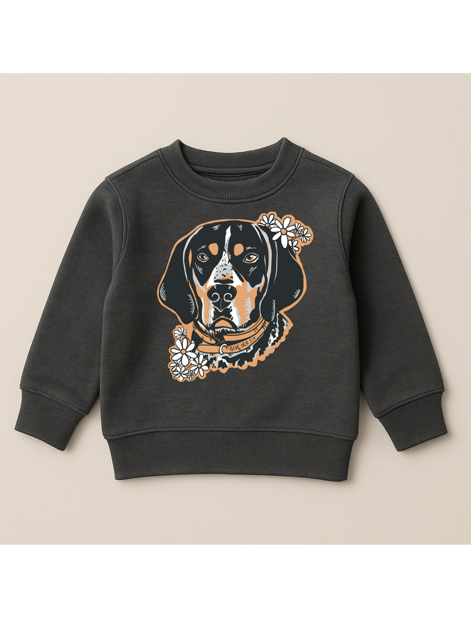 Kids: Dog and Daisy Sweatshirt