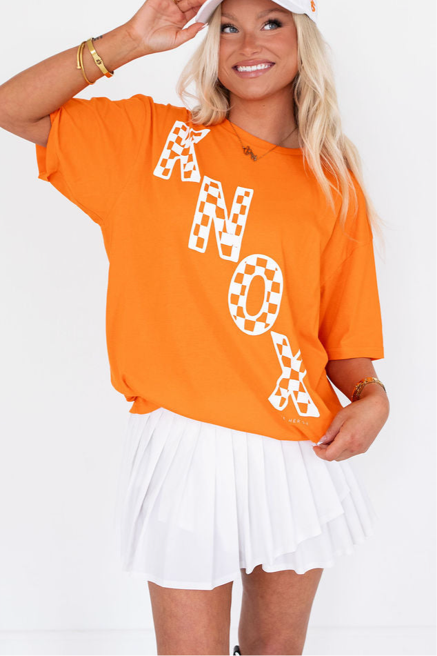 KNOX Orange Short Sleeve Tee