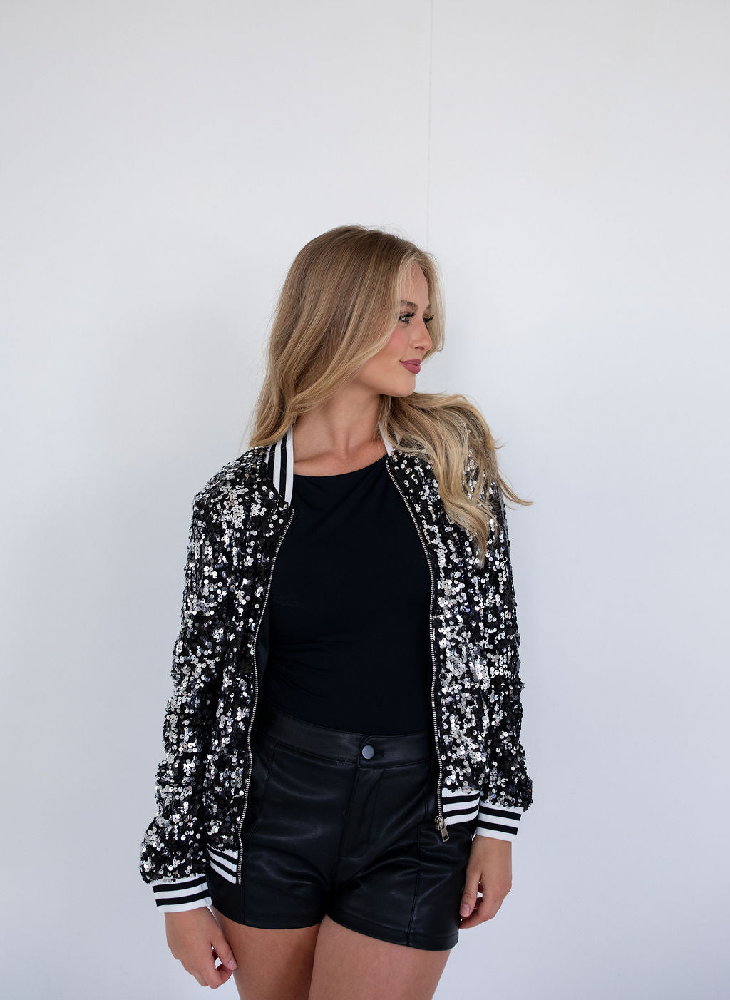 Black Sequin Jacket