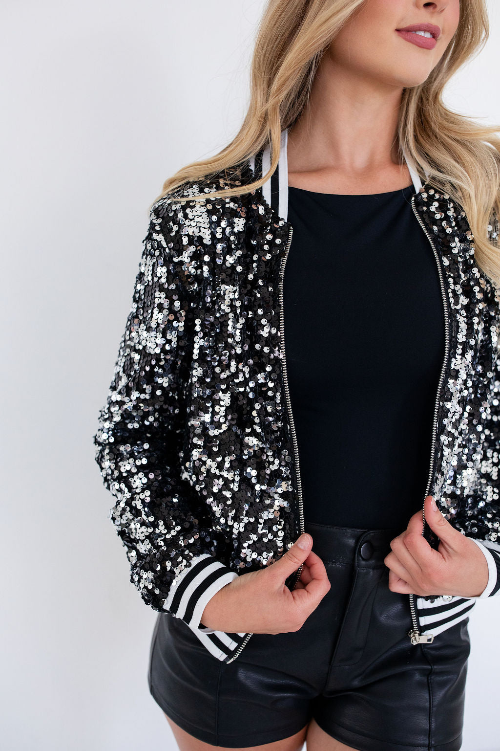 Black Sequin Jacket