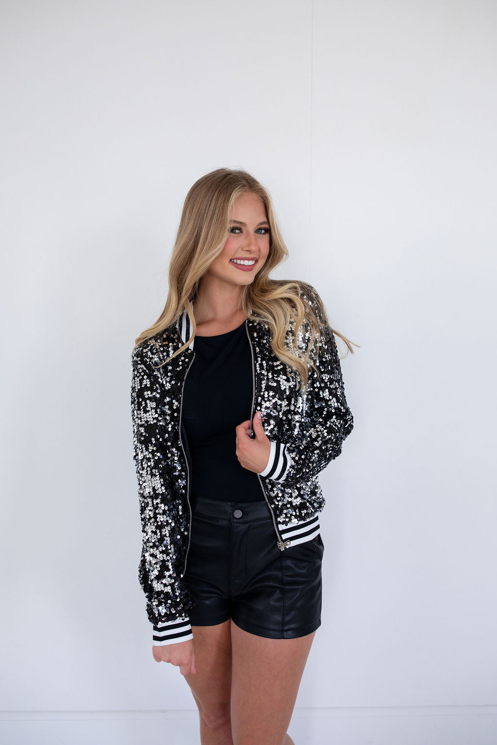 Black Sequin Jacket