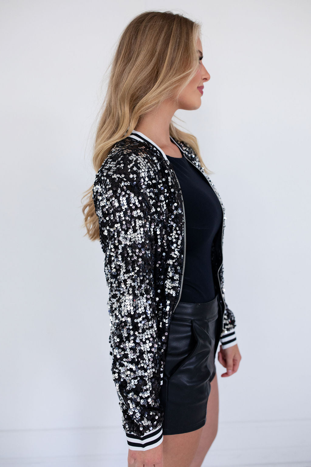 Black Sequin Jacket