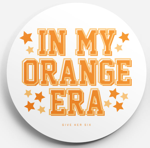 Button: Orange Era