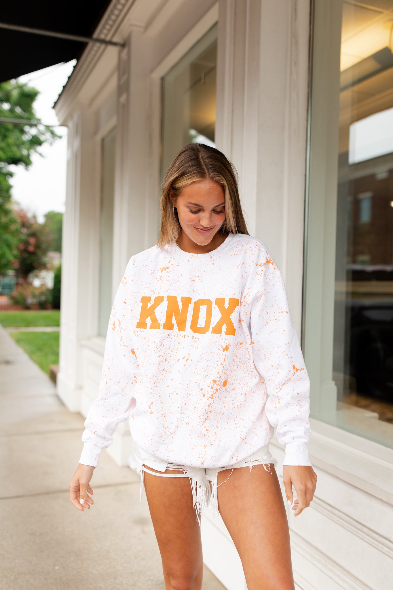 Knox Splatter Sweatshirt