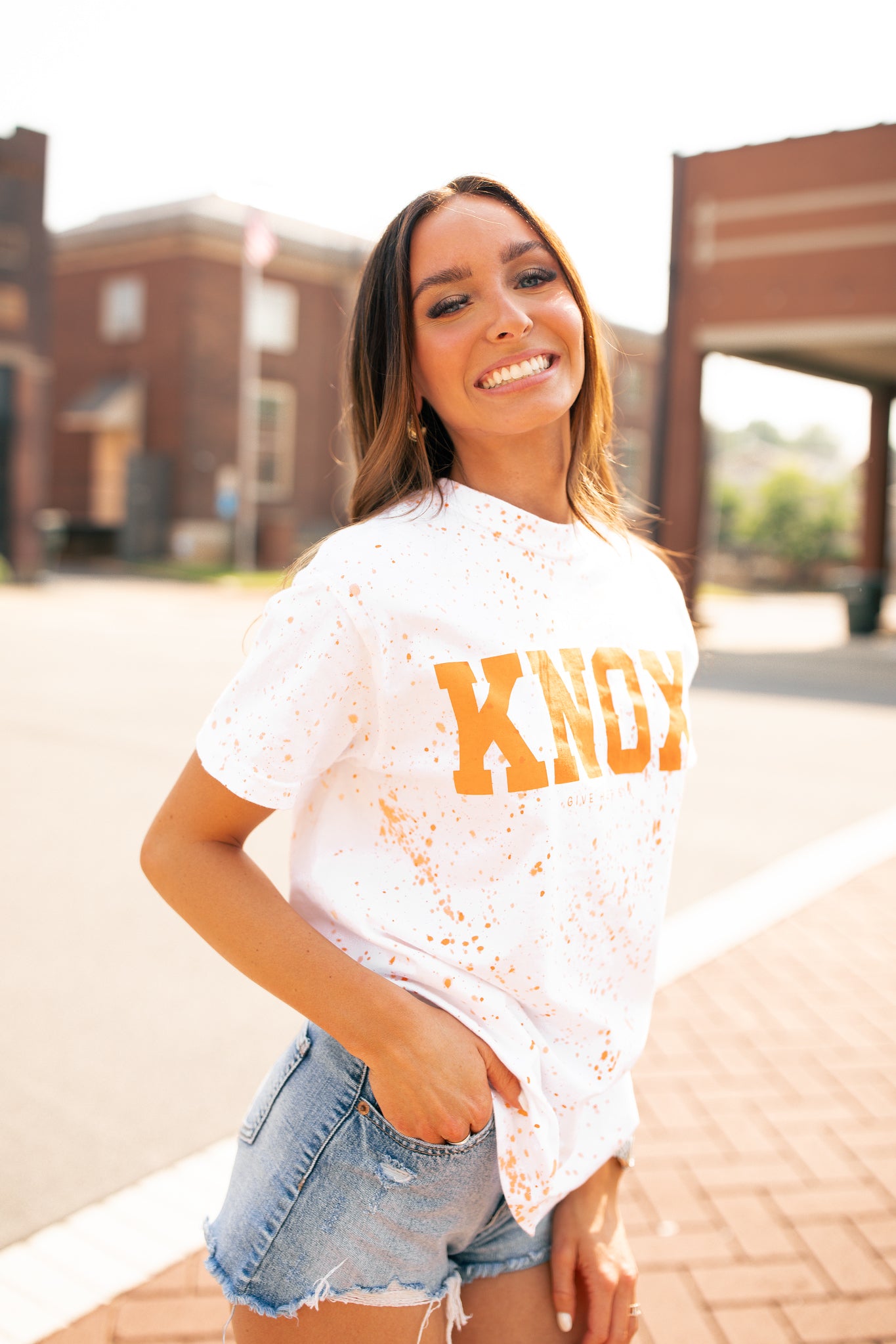 Knox Splatter Short Sleeve Tee