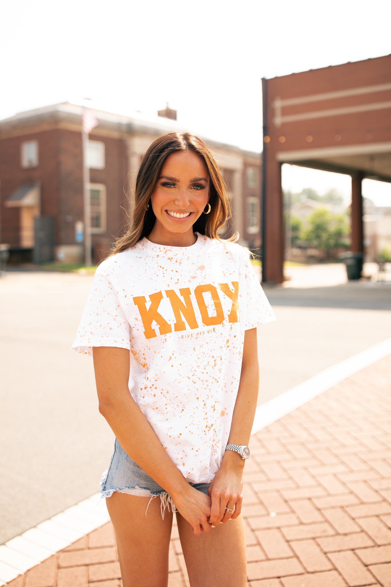 Knox Splatter Short Sleeve Tee