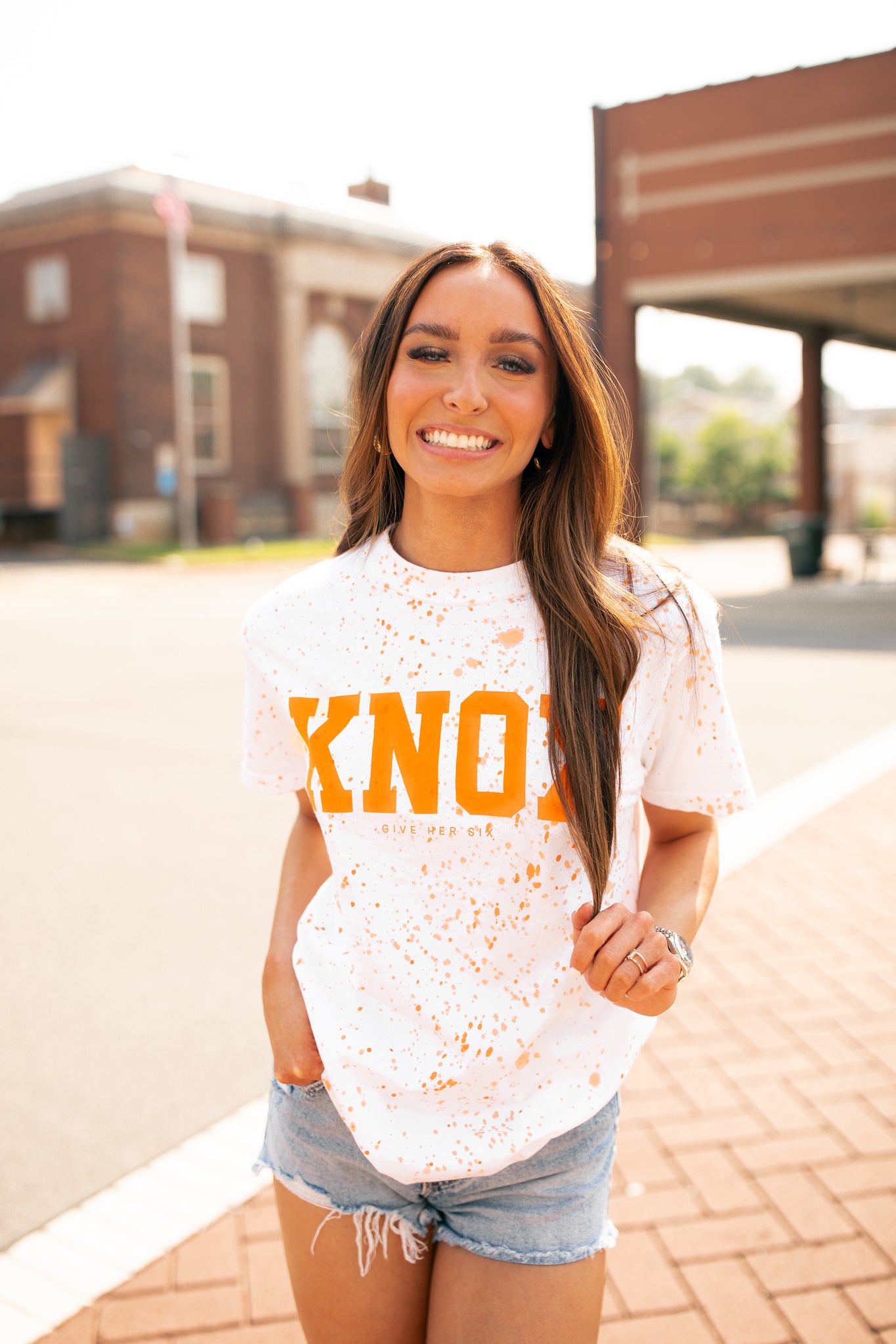 Knox Splatter Short Sleeve Tee