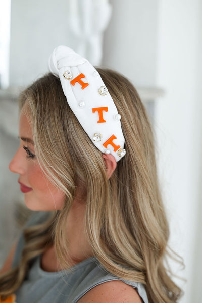 Headband: White Vols