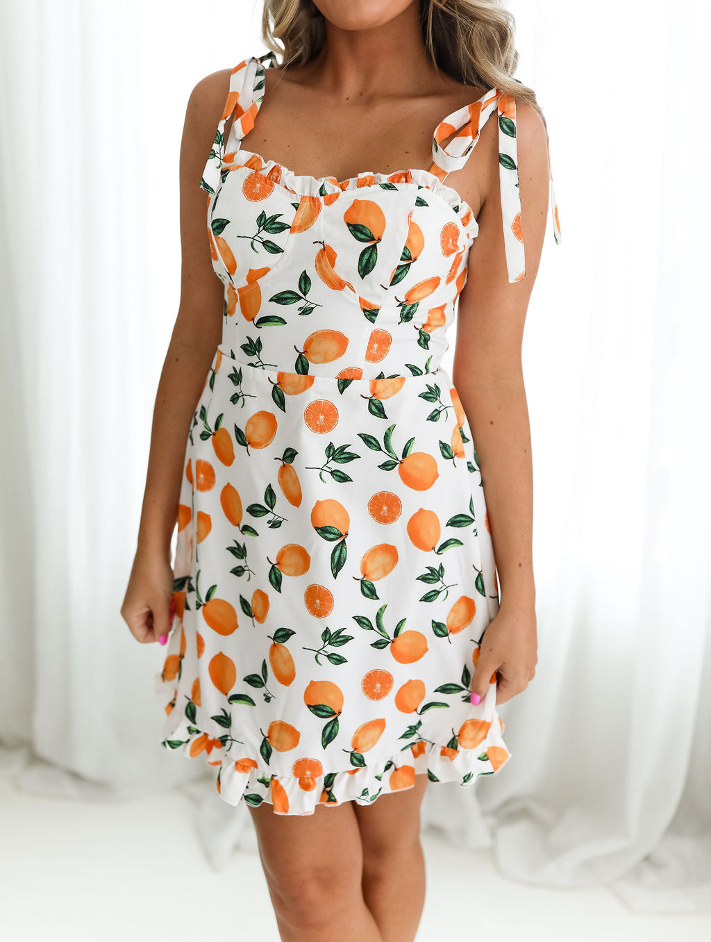 Katie's Oranges Dress – Give Her Six