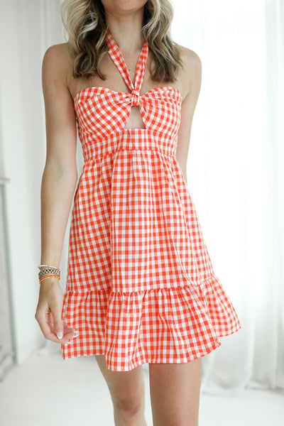 Taylor Gingham Dress