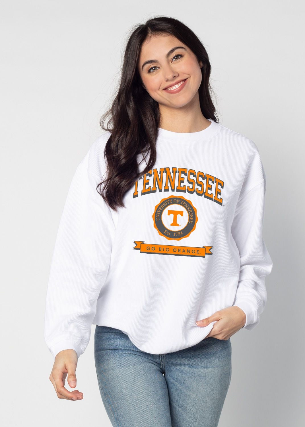Corded Crewneck Sweatshirt Corded Sweatshirt Bulk Corded
