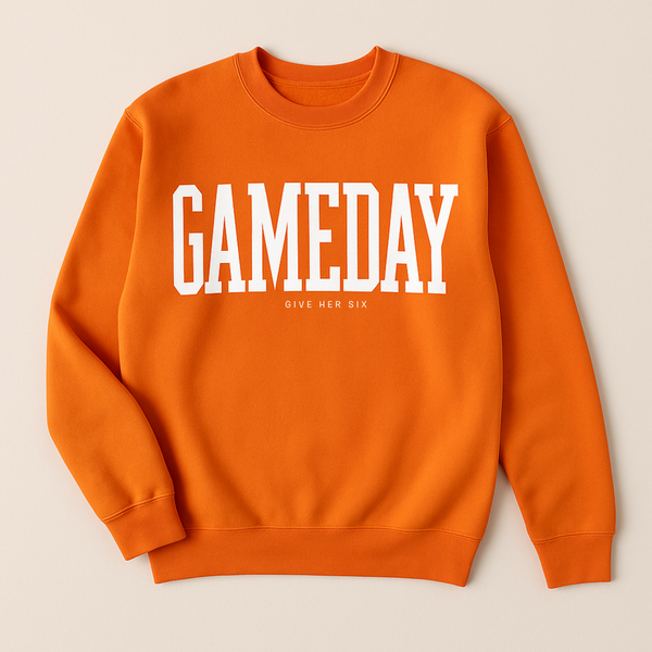 Game Day Orange Sweatshirt