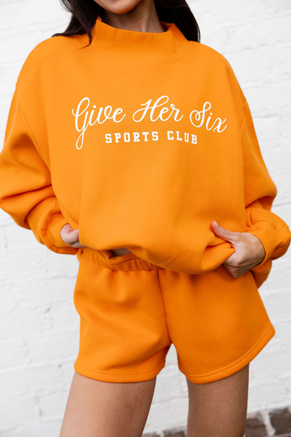 Orange Lounge Shorts