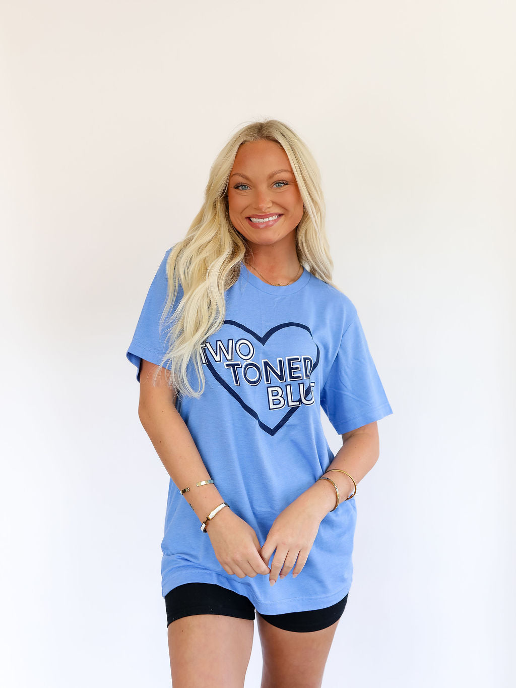 Two Toned Blue Tee