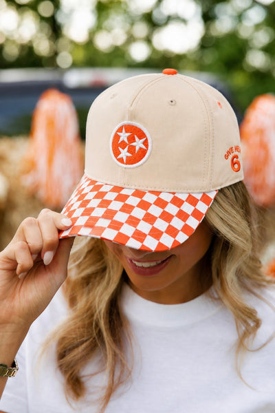 Hat: Checker Tristar Hat