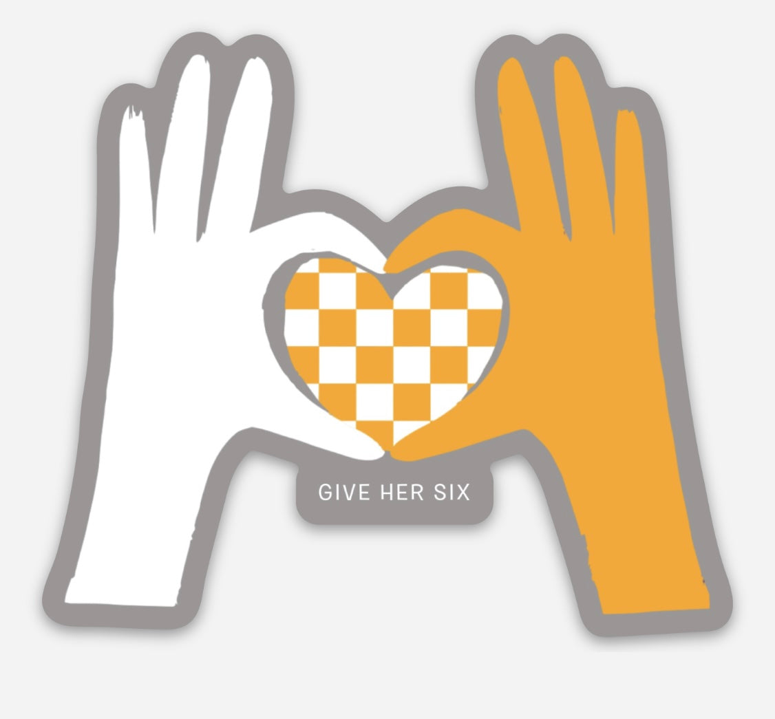 Sticker: Heart Hands