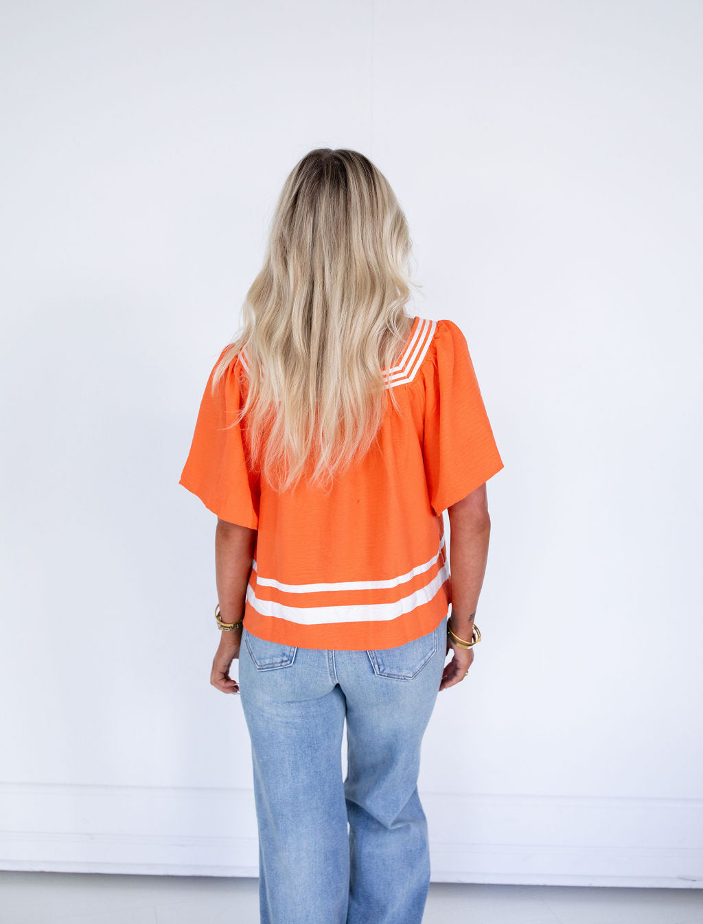 Betty Orange Top