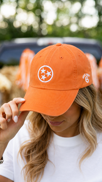 Hat: Orange Tristar