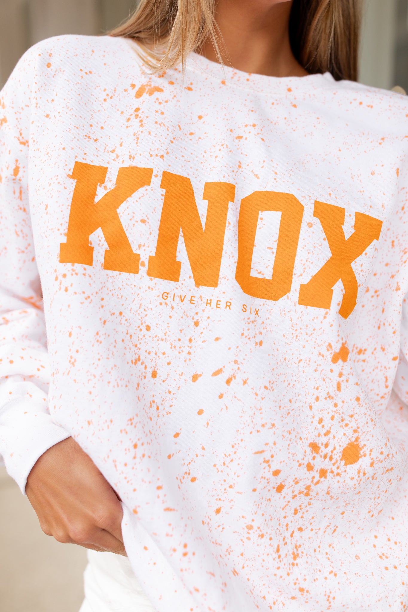 Knox Splatter Sweatshirt